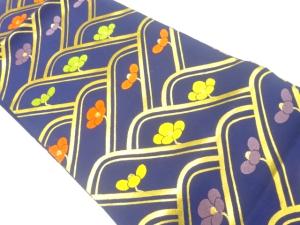 花模様織出し名古屋帯